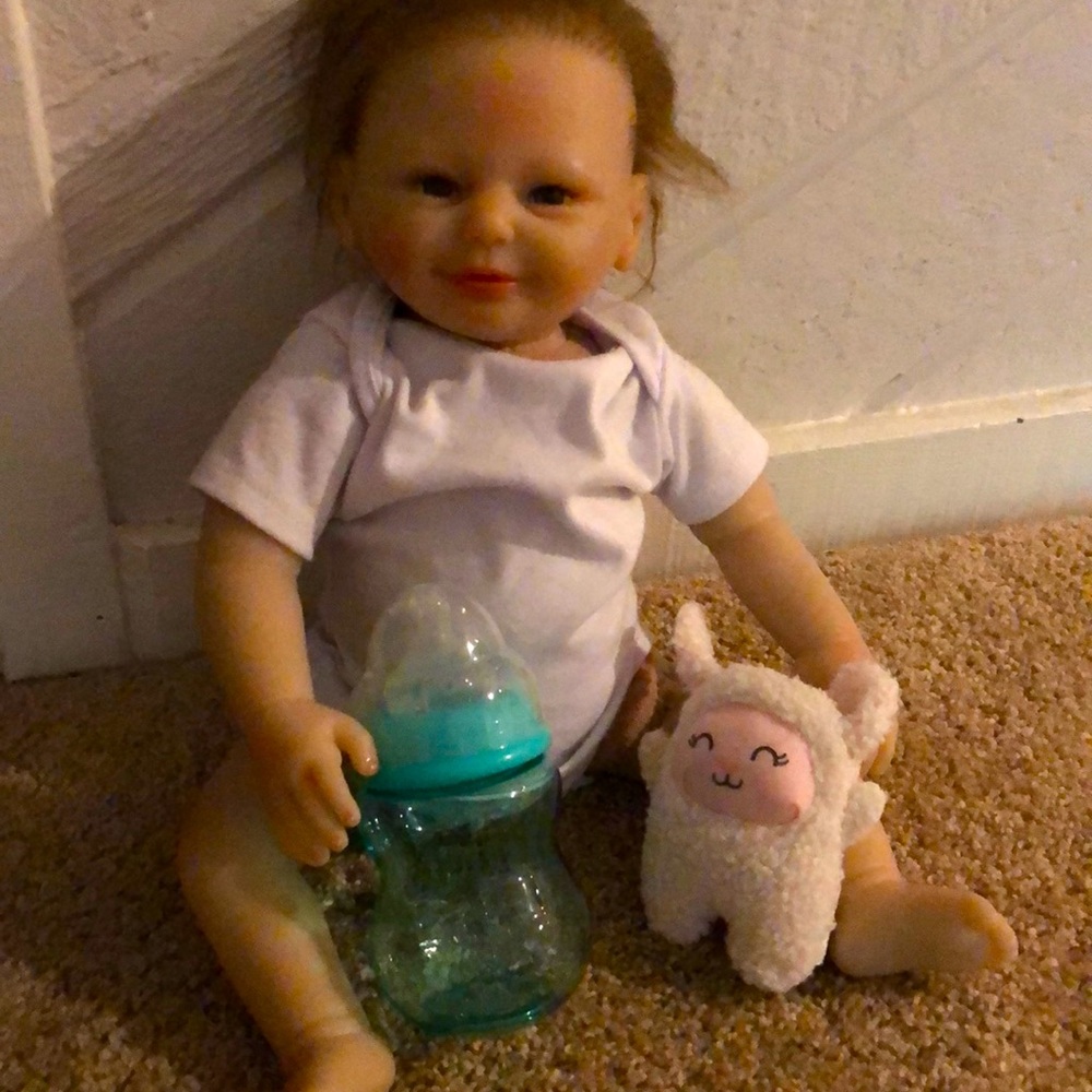 21 inch reborn cloth body doll